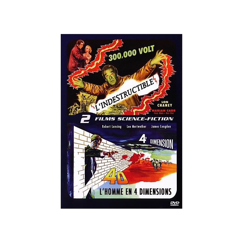 L'Indestructible + L'homme en 4 dimensions (1956) DVD