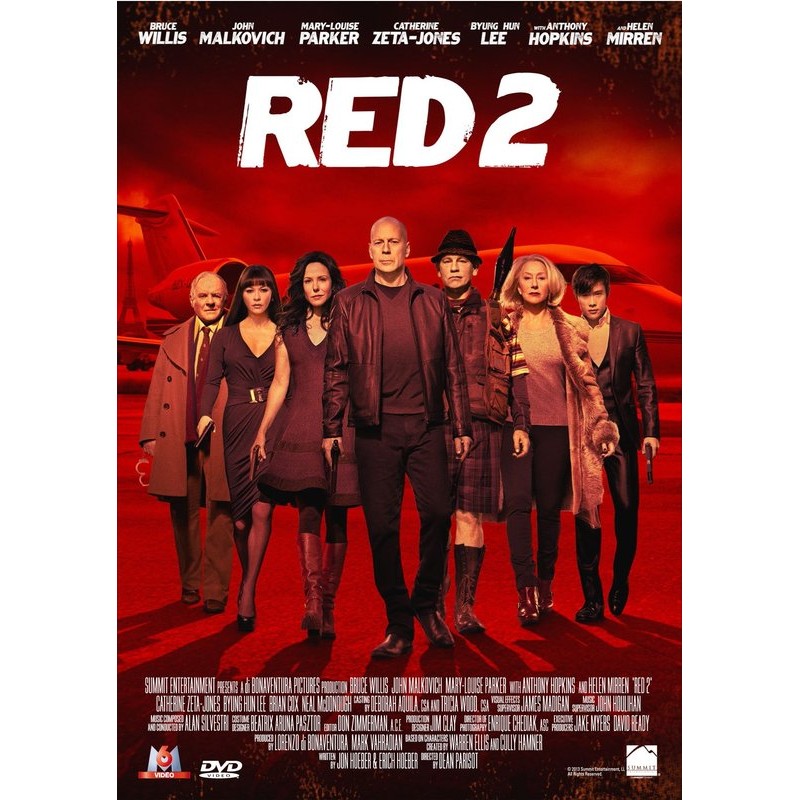 Red 2 (2013) Dvd Neuf