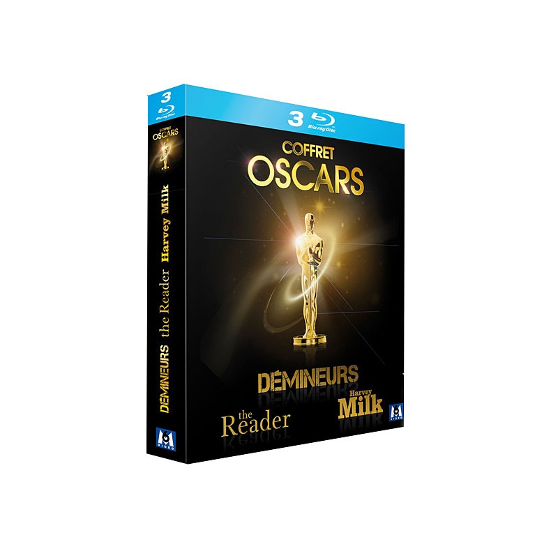 Coffret Oscars The Reader + Harvey Milk + Démineurs Blu Ray