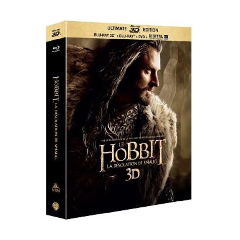 Le Hobbit La désolation de Smaug (2013) Blu-ray 3D+ Blu ray Neuf