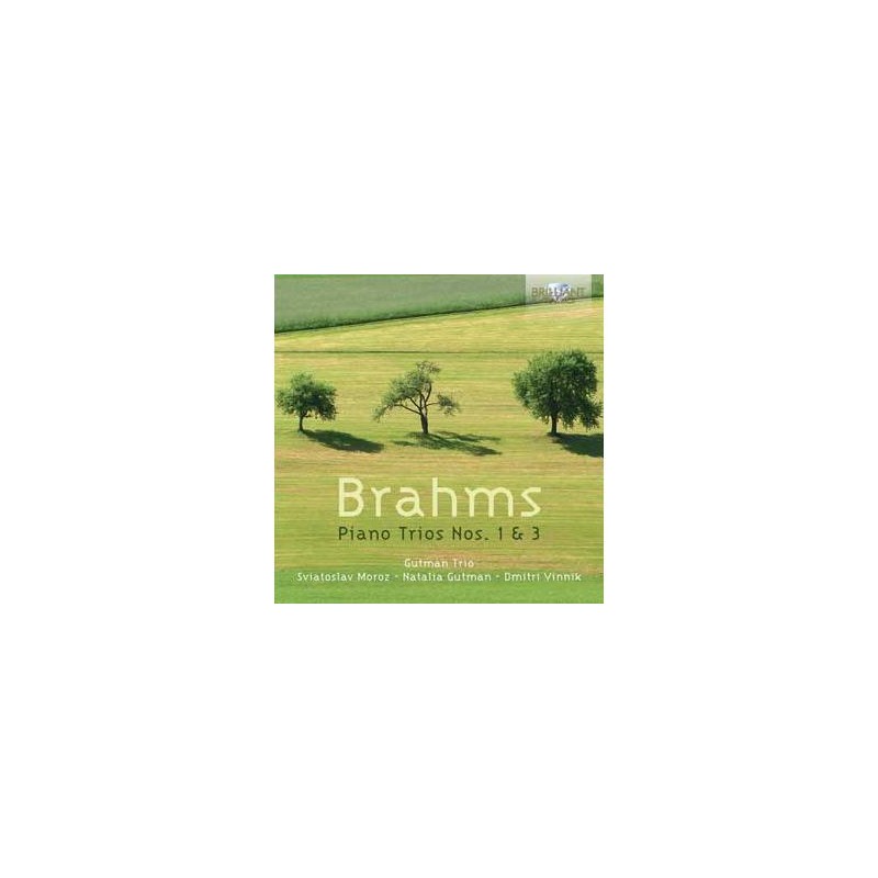 Brahms Piano Trios N° 1 et 3 Album Cd Neuf