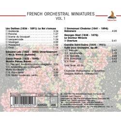 French Orchestral Miniatures Volume 1 Cd