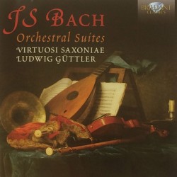 J S Bach Orchestral suites Cd Album Neuf