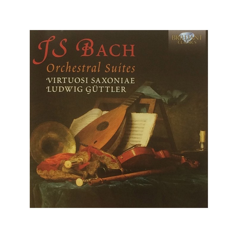 J S Bach Orchestral suites Cd Album Neuf