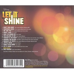 Let it shine - Walt Disney - Soundtrack Album Cd (verso) Neuf