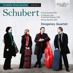 Schubert : Complete String Quartets Volume 3 Album Cd Neuf