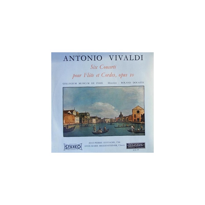 Antonio Vivaldi Six Concerti pour Flute et Cordes Opus 10