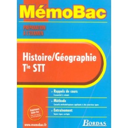 Memo Bac STT Histoire Geo, Livre Occasion