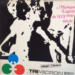 Musique légère du XIXème siècle Vinyle Occasion