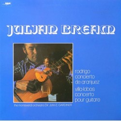 Julian Bream  -  Rodrigo Concierto de Aranjuez  Villa Lobos - Concerto pour Guitare - Vinyle Occasion