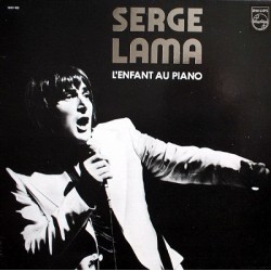 Serge Lama L'Enfant Au Piano Vinyle (recto) Occasion