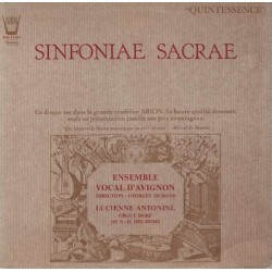 Sinfoniae Sacrae Vinyle Occasion