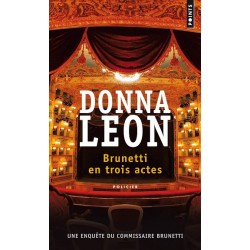 Brunetti en trois actes, Donna Leon, Editions Points, La Foire au Livre Occasion