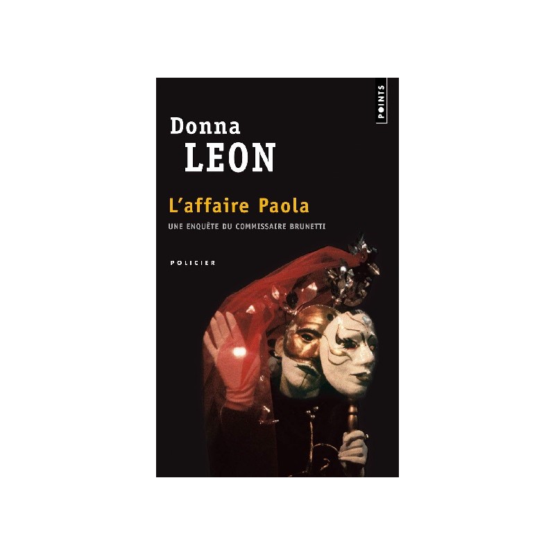 L'Affaire Paola, Donna Leon, Poche Editions Points, Occasion