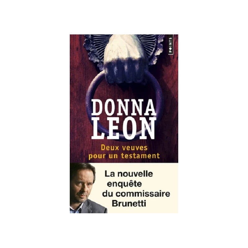 Deux veuves pour un testament, Donna Leon, Editions Points, Occasion