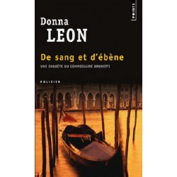 De sang et d'ébène, Poche, Donna Leon, Editions Points, Occasion