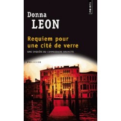 Requiem pour une cité de verre, Poche,  Donna Leon, Points Editions, Occasion