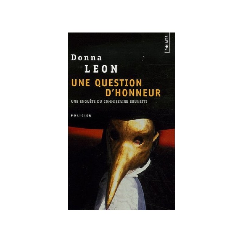 Une question d'honneur de Leon, Poche, Donna Leon, Points Editions, Occasion