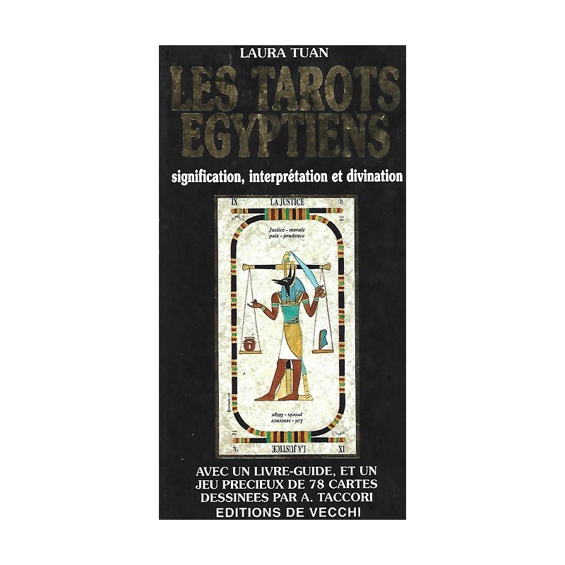 Les Tarots Egyptiens : signification, interprétation et divination, Laura Tuan