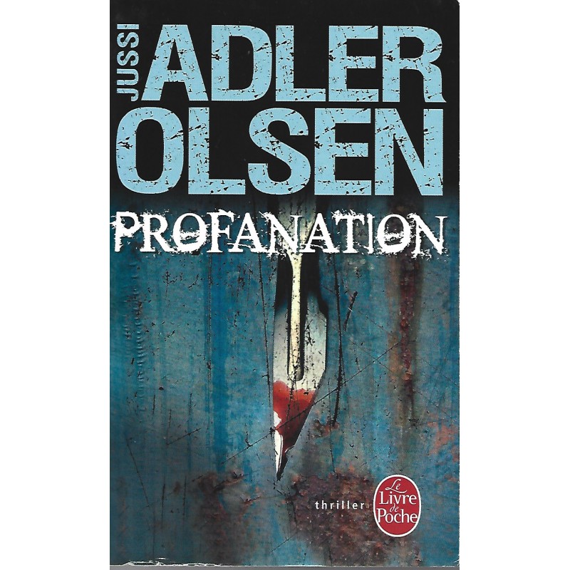 Les Enquêtes du Département V Tome 2 : Profanation / Jussi Adler Olsen / Poche Occasion