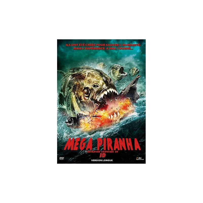 Megapiranha (2010) DVD