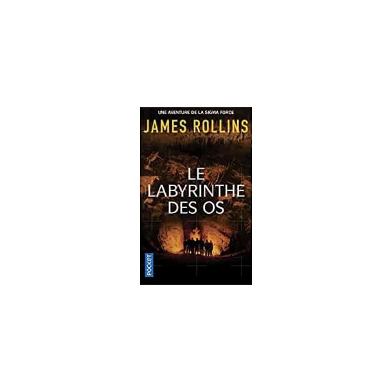 Le labyrinthe des os, James Rollins, Pocket Edition, La Foire au Livre Occasion