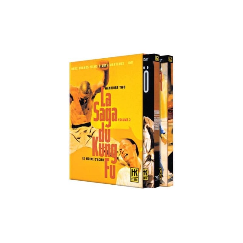 La Saga du Kung Fu Volume 2 : Le moines d'acier + Warriors Two DVD