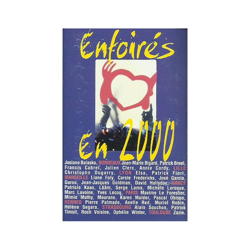 Enfoirés en 2000 K7 Audio