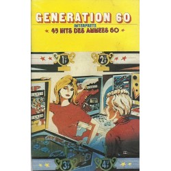 Generation 60 interprète 45 hits des années 60 K7 Audio