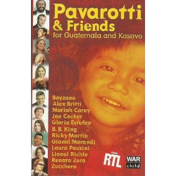 Pavarotti and Friends for Gatemala and Kosovo K7 Audio