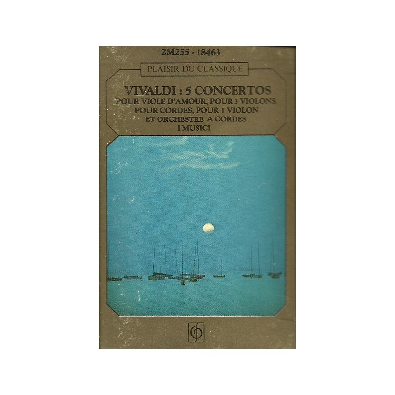 Vivaldi 5 Concertos K7 Audio