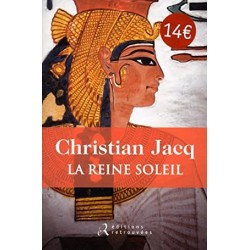 La reine soleil, Christian Jacq, Livre occasion, Editions Retrouvées