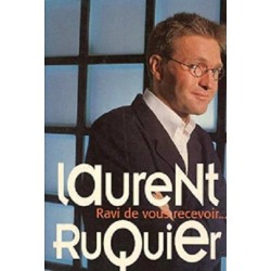 Ravi de vous recevoir..., Laurent Ruquier, Humour, Livre Occasion, Editions Michel Lafon