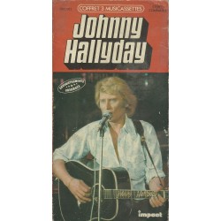 Johnny Hallyday Coffret 3 multicassettes K7 Audio