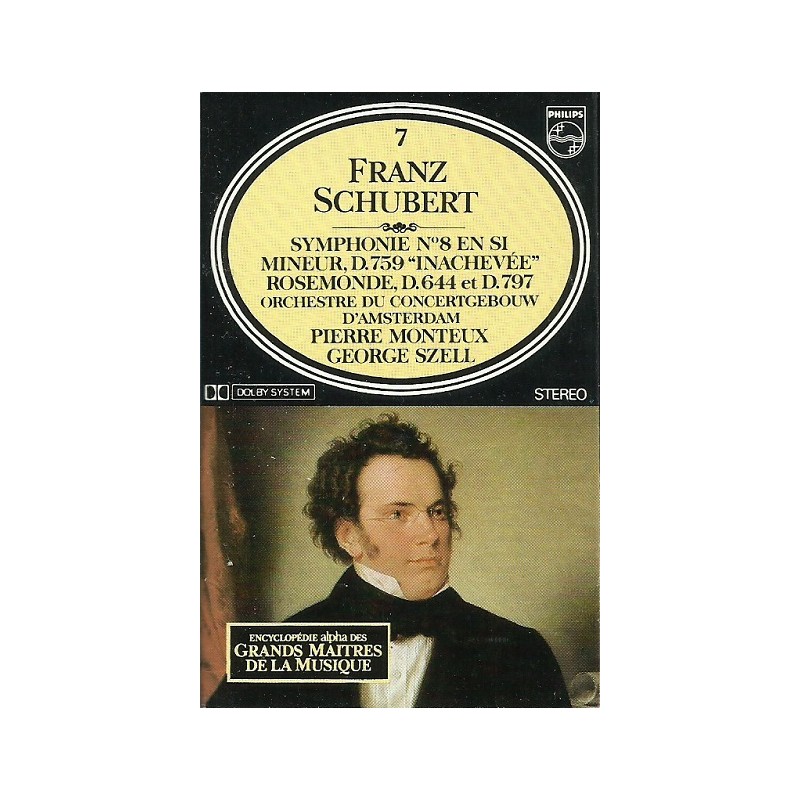 Franz Schubert Vol 7 Symphonie n°8 en si mineur, D.759