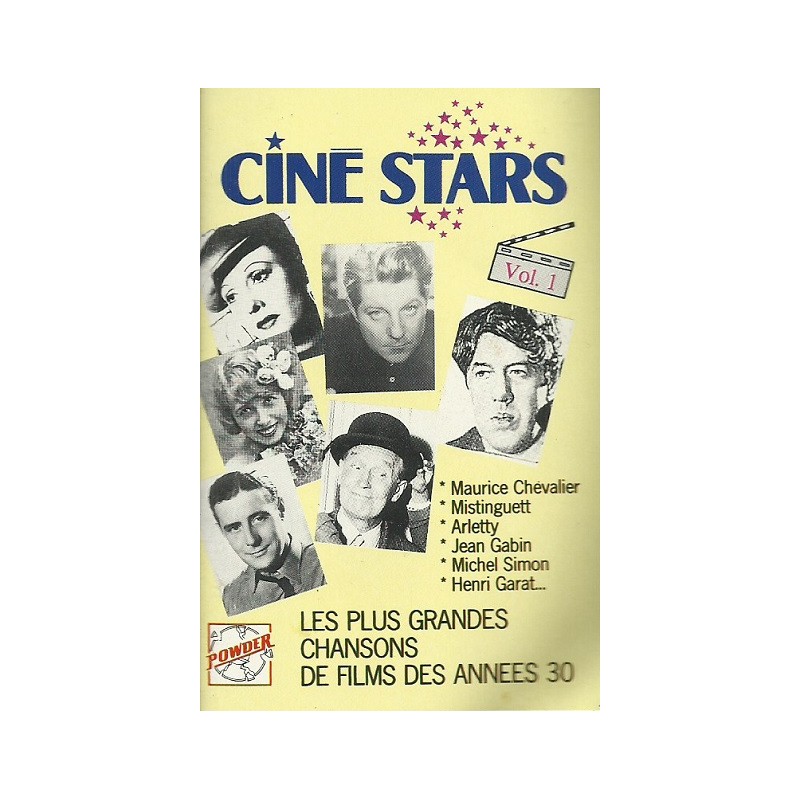 Ciné Stars les plus grandes chansons de films des années 30