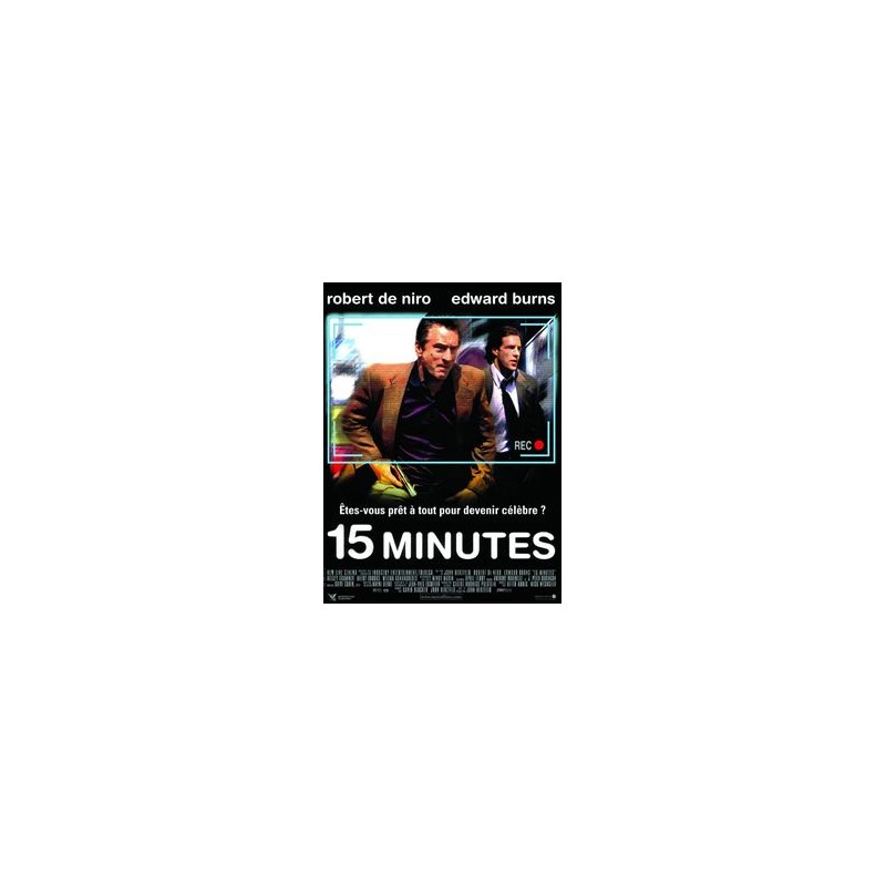 15 minutes (2001) DVD Edition Prestige Neuf