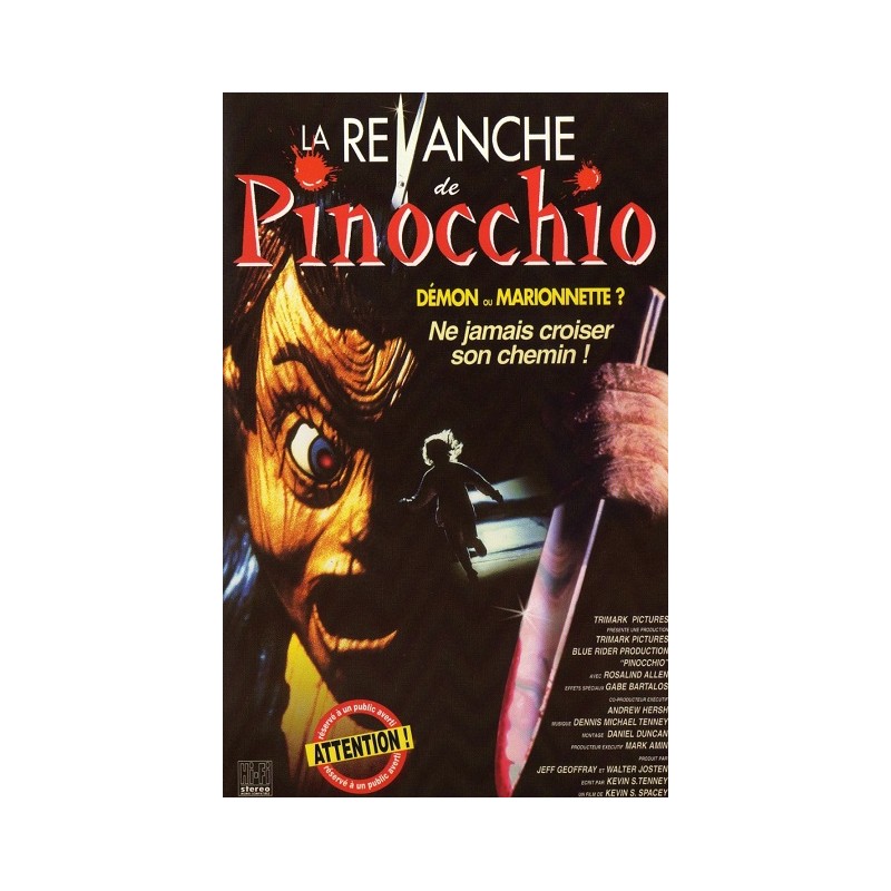 La revanche de Pinocchio (1987) VHS