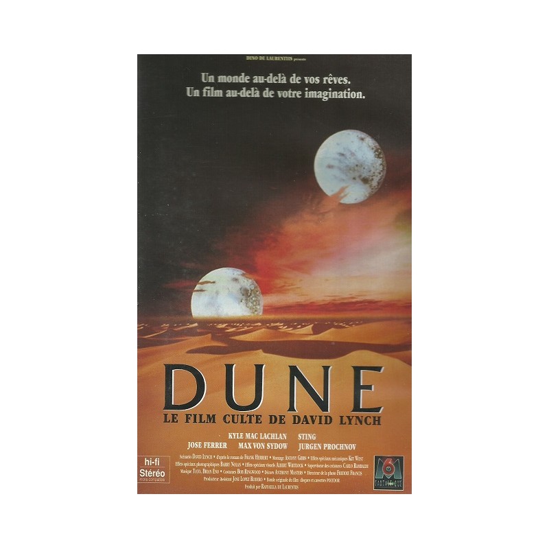 Dune (1984) VHS