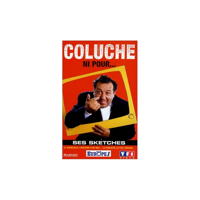 Coluche : Ni Pour... VHS