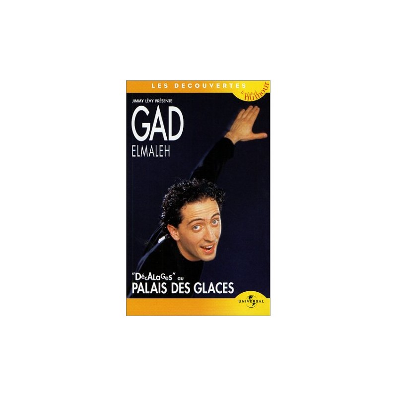 Gad Elmaleh : Décalages au Palais des Glaces (1997) VHS