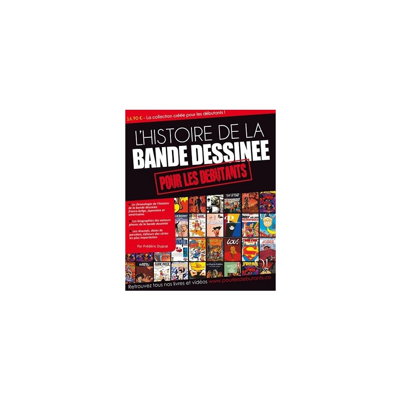 L'histoire de la bande dessinée pour les débutants, Frédéric Duprat, Livre Occasion, Qidesign Edition