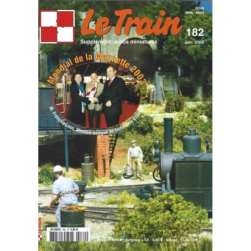 Le Train Revue N° 182 Juin 2003, Magazine Occasion