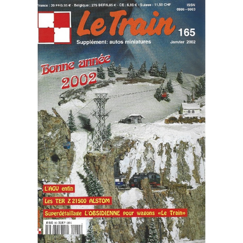 Le Train Revue N° 165 Janvier 2002