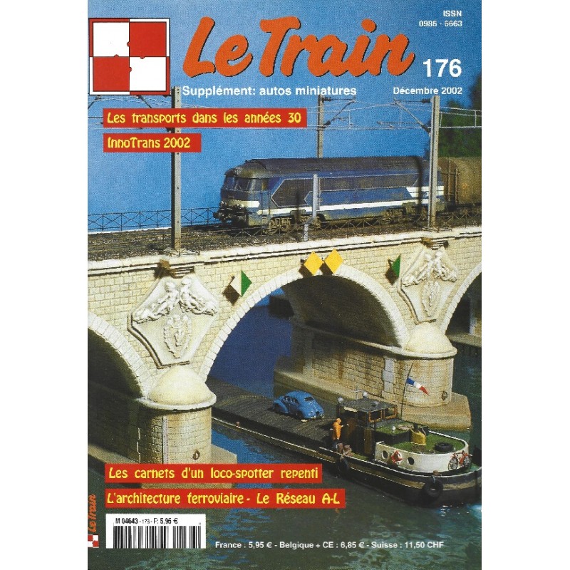 Le Train Revue N° 176 Décembre 2002