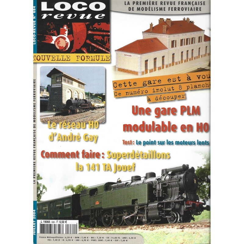 Loco Revue N°684  juillet 2004