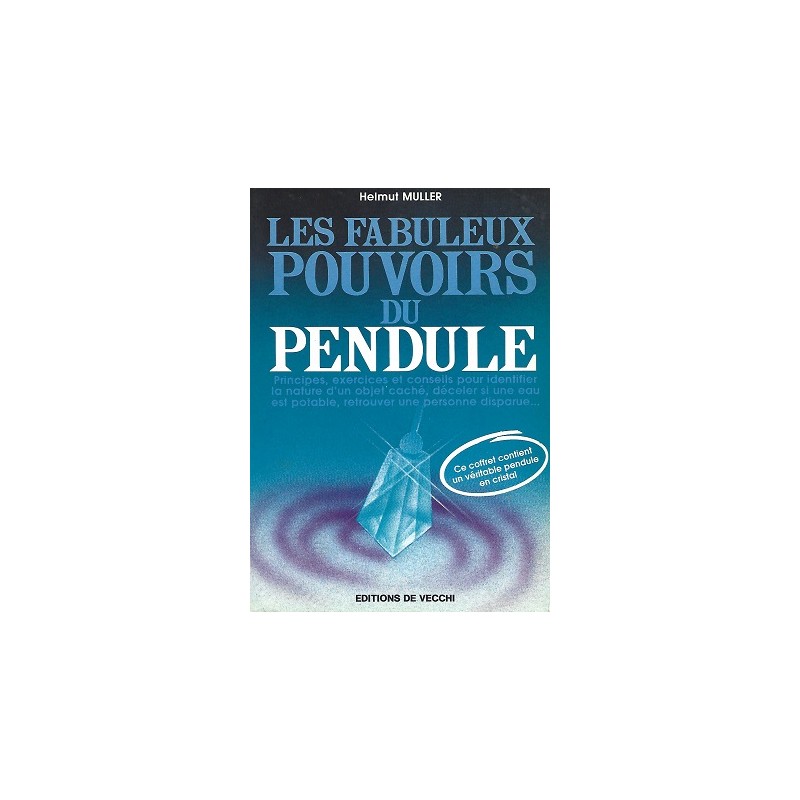 Les Fabuleux pouvoirs du pendule, Helmut Muller, Livre Esotérisme Occasion, Editions De Vecchi