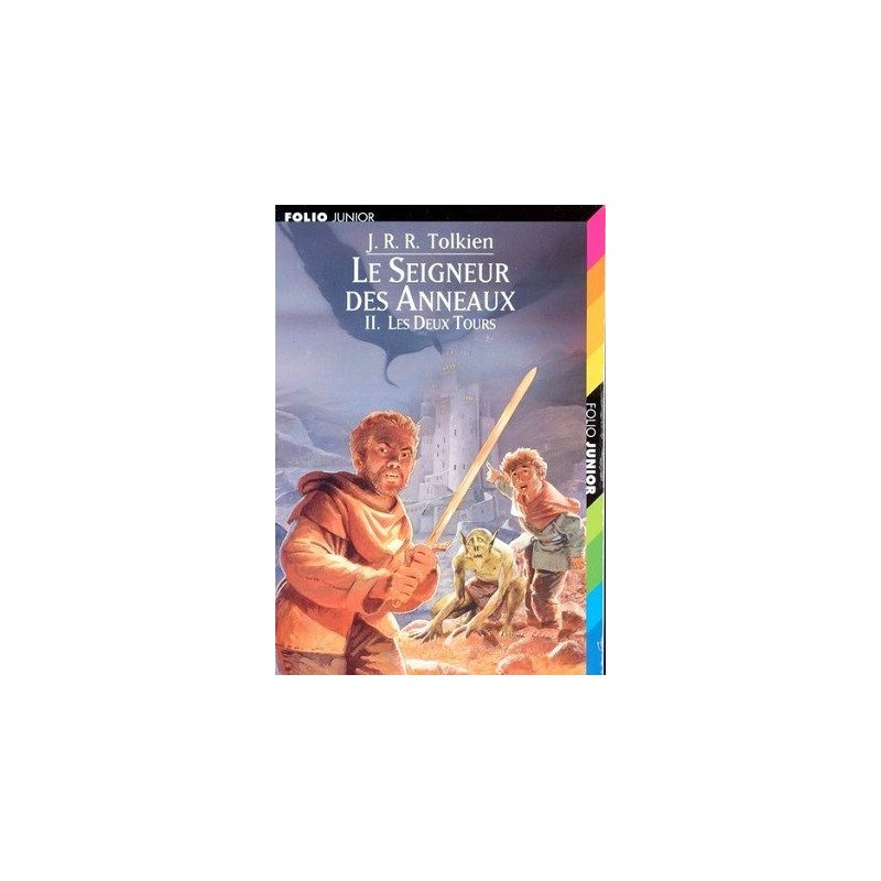 Le Seigneur des Anneaux Tome 2 : Les Deux Tours / J.R.R. Tolkien / Livre Occasion / Folio Junior Editions