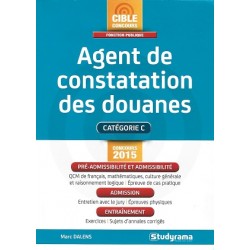 Concours Fonction Publique : Agent de constatation des douanes