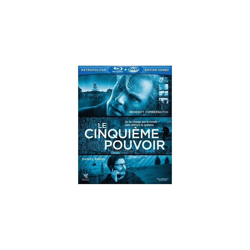 Le Cinquième Pouvoir (2013) Combo Blu-ray + Dvd